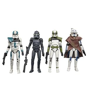 Star Wars The Vintage Collection The Bad Batch Special 4-Pack, 3.75-inch-Scale Action Figures, Toys for Kids Ages 4 and Up (Amazon Exclusive),F2886