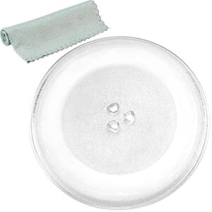 12″ Microwave Glass Plate Replacement W10337247 Glass Turntable Tray for whirl.pool Microwave replace W11291538 W11367904