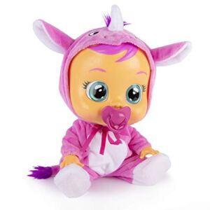 Cry Babies Sasha The Rhino Baby Doll, Amazon Exclusive, Pink