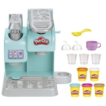 Play-Doh Kitchen Creations Colorful Café Playset, with 5 Colors, Play Kitchen Toys, Preschool Toys for 3 Year Old Girls and Boys and Up, Non-Toxic | The Storepaperoomates Retail Market - Fast Affordable Shopping