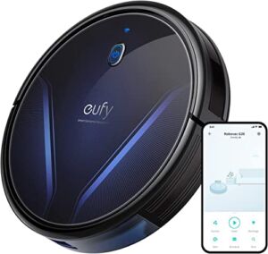 eufy by Anker, RoboVac G20, Robot Vacuum, Dynamic Navigation, 2500 Pa Strong Suction, Ultra-Slim, App, Voice Control, Compatible with Alexa, Ideal for Hard Floors and Pet Hair