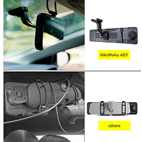 NikoMaku Mirror Dash Cam Front and Rear OEM Design Backup Camera 10 Inches Screen for Cars 2K Resolution Full Touch Screen Rear View Mirror Camera 170° Wide Angle Dual Cameras Waterproof AS5 | The Storepaperoomates Retail Market - Fast Affordable Shopping