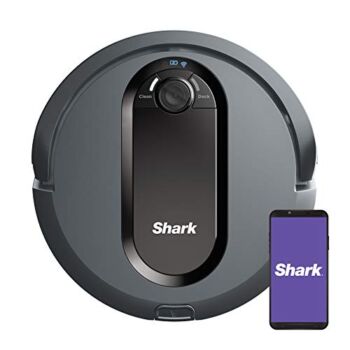 Shark IQ Robot Vacuum AV970 Self Cleaning Brushroll, Advanced Navigation, Perfect for Pet Hair, Works with Alexa, Wi Fi, xl dust bin, A black finish | The Storepaperoomates Retail Market - Fast Affordable Shopping