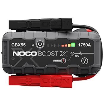 NOCO Boost X GBX55 1750A 12V UltraSafe Portable Lithium Jump Starter, Car Battery Booster Pack, USB-C Powerbank Charger, and Jumper Cables for up to 7.5-Liter Gas and 5.0-Liter Diesel Engines | The Storepaperoomates Retail Market - Fast Affordable Shopping