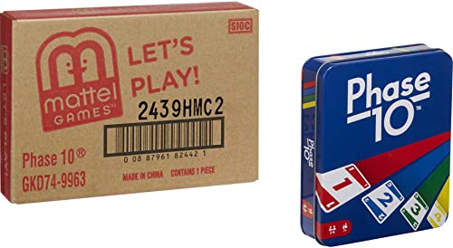 Phase 10 Card Game with 108 Cards, Makes a Great Gift for Kids, Family or Adult Game Night, Ages 7 Years and Older [Amazon Exclusive] | The Storepaperoomates Retail Market - Fast Affordable Shopping