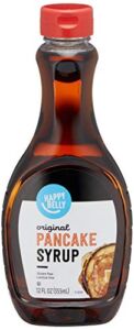 Amazon Brand – Happy Belly Pancake Syrup, Original Flavor, 12 Fl Oz