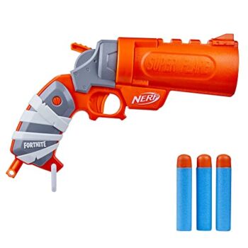 NERF Fortnite Flare Dart Blaster, Break-Open Dart Loading, Includes 3 Mega Darts That Whistle Through The Air, Pull-Down Priming Handle | The Storepaperoomates Retail Market - Fast Affordable Shopping