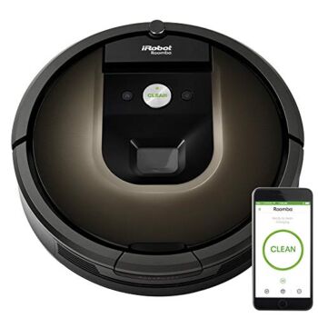 iRobot Roomba 981 Robot Vacuum-Wi-Fi Connected Mapping, Works with Alexa, Ideal for Pet Hair, Carpets, Hard Floors, Power Boost Technology, Black | The Storepaperoomates Retail Market - Fast Affordable Shopping