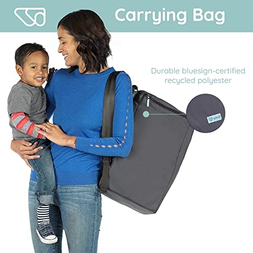 WAYB Pico Travel Car Seat with Standard Carrying Bag – Lightweight, Portable, Foldable – Perfect for Airplanes, Rideshares, and Road Trips – Forward Facing for Kids 22-50 lbs. and 30-45” | The Storepaperoomates Retail Market - Fast Affordable Shopping