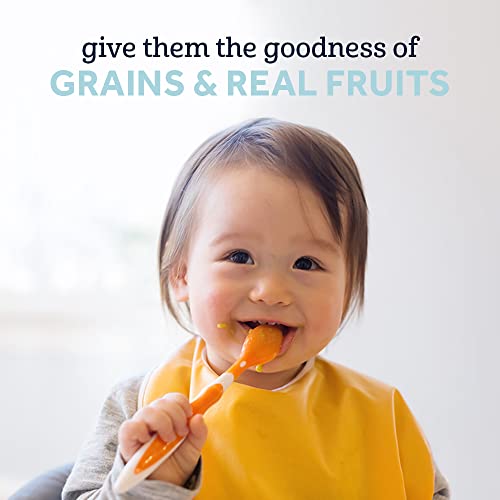 Gerber Organic Grain & Grow Morning Bowl, Oats, Red Quinoa & Farro with Tropical Fruits, 4.5 Ounce (Pack of 8) | The Storepaperoomates Retail Market - Fast Affordable Shopping