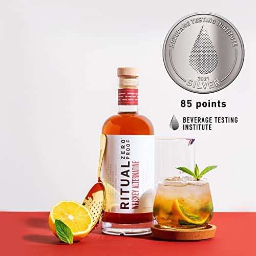 RITUAL ZERO PROOF Whiskey Alternative | Award-Winning Non-Alcoholic Spirit | 25.4 Fl Oz (750ml) | Only 5 Calories | Sustainably Made in USA | Make Delicious Alcohol Free Cocktails | The Storepaperoomates Retail Market - Fast Affordable Shopping