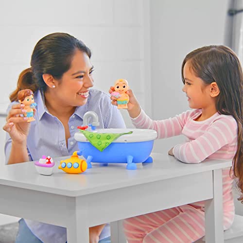 CoComelon Musical Bathtime Playset – Plays Clips of The ‘Bath Song’ – Features 2 Color Change Figures (JJ & Tomtom), 2 Toy Bath Squirters, Cleaning Cloth – Toys for Kids, Toddlers, and Preschoolers | The Storepaperoomates Retail Market - Fast Affordable Shopping