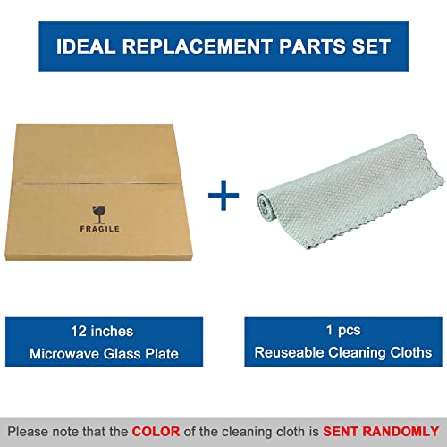 12″ Microwave Glass Plate Replacement W10337247 Glass Turntable Tray for whirl.pool Microwave replace W11291538 W11367904 | The Storepaperoomates Retail Market - Fast Affordable Shopping