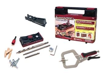 Milescraft 7336 Pocket Jig 200XCJ – Pocket Hole Bundle with Double Barrel Pocket Hole Jig, Single Barrel Pocket Hole jig, 2″ Face Clamp, And Accessories Needed With Any Pocket Hole Project | The Storepaperoomates Retail Market - Fast Affordable Shopping