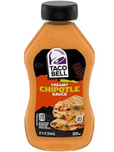 Taco Bell Creamy Chipotle Sauce, 12 fl. oz. Bottle