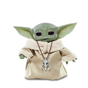 Star Wars The Child Animatronic Edition 7.2-Inch-Tall Toy by Hasbro with Over 25 Sound & Motion Combinations, Toys for Kids Ages 4 & Up , Green, F1119