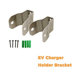 MUSTART EV Charger Holder Bracket, for Wall Mount Control Box Organizer, Easy to Install and Remove