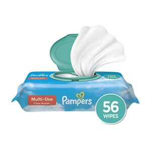Pampers Baby Wipes Multi-Use Clean Breeze 1X Pop-Top 56 Count, Packaging May Vary