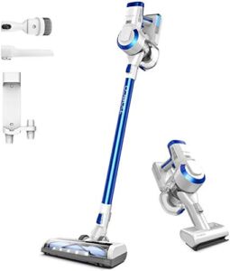 Tineco A10 Hero Cordless Stick/Handheld Vacuum Cleaner with Wall Mount, Super Lightweight with Powerful Suction for Carpet, Hard Floor & Pet – Space Blue
