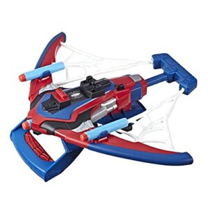 Spider-Man Marvel Web Shots Spiderbolt NERF Powered Blaster Toy, Fires Darts, Includes 3 Darts and Instructions, for Kids Ages 5 and Up (Amazon Exclusive)