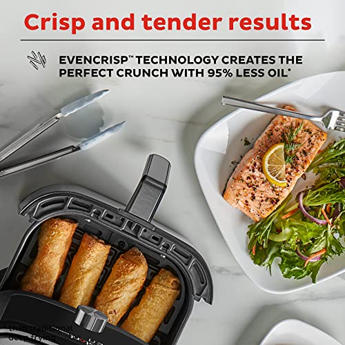 Instant Vortex Plus Air Fryer Oven, 6 Quart, From the Makers of Instant Pot, 6-in-1, Broil, Roast, Dehydrate, Bake, Non-stick and Dishwasher-Safe Basket, App With Over 100 Recipes, Stainless Steel | The Storepaperoomates Retail Market - Fast Affordable Shopping