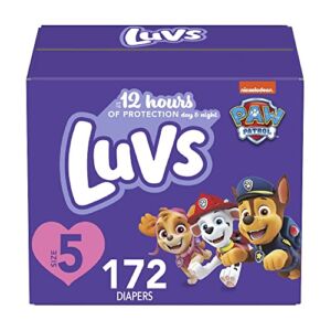 Luvs Pro Level Leak Protection Diapers Size 5 172 Count Economy Pack