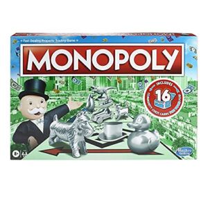 MONOPOLY Game, Family Board Game for 2 to 6 Players, Board Game for Kids Ages 8 and Up, Includes Fan Vote Community Chest Cards