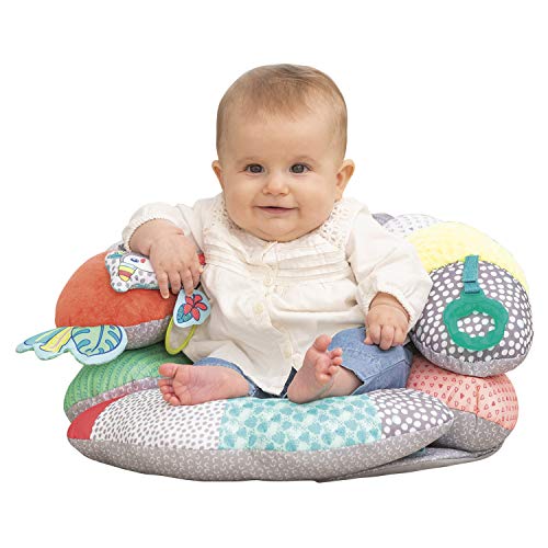 Infantino 2-in-1 Tummy Time & Seated Support – Pillow Support for Newborns and Older Babies, with Detachable Support Pillow and Toys, for Development of Strong Head and Neck Muscles | The Storepaperoomates Retail Market - Fast Affordable Shopping