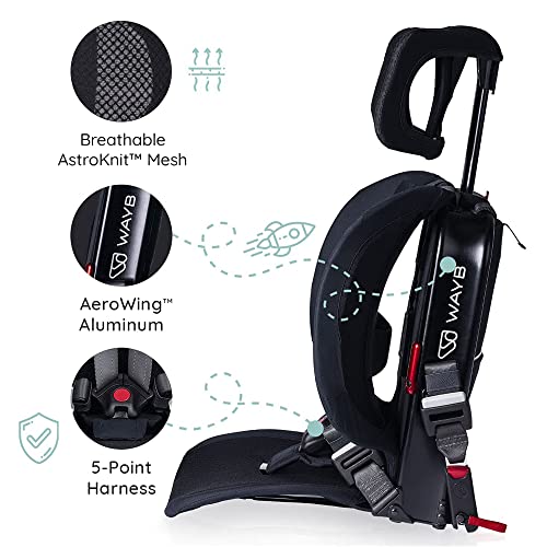 WAYB Pico Travel Car Seat with Standard Carrying Bag – Lightweight, Portable, Foldable – Perfect for Airplanes, Rideshares, and Road Trips – Forward Facing for Kids 22-50 lbs. and 30-45” | The Storepaperoomates Retail Market - Fast Affordable Shopping