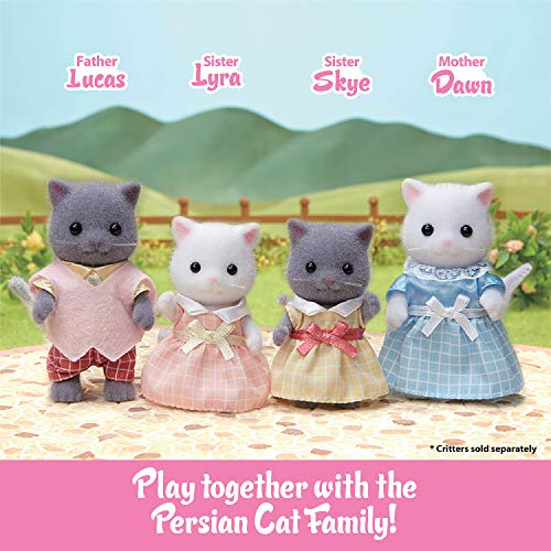 Calico Critters, Persian Cat Triplets, Dolls, Dollhouse Figures, Collectible Toys; Figures and Cradled Accessory Included | The Storepaperoomates Retail Market - Fast Affordable Shopping