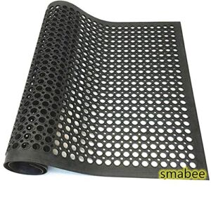 smabee Anti-Fatigue Non-Slip Rubber Floor Mat Heavy Duty Mats 36″x60″ for Outdoor Restaurant Kitchen Bar