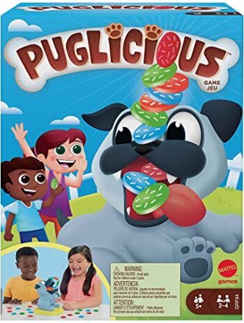 Mattel Games Puglicious Kids Game, Dog Treat-Stacking Challenge with Hungry Puppy, Gift for Kids 5 Years & Older [Amazon Exclusive] | The Storepaperoomates Retail Market - Fast Affordable Shopping