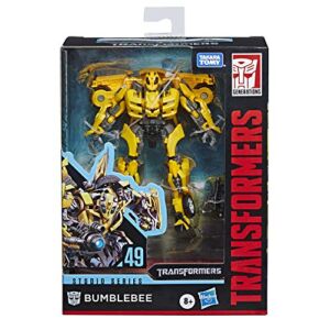 Transformers Toys Studio Series 49 Deluxe Class Movie 1 Bumblebee Action Figure – Kids Ages 8 & Up, 4.5″ (Amazon Exclusive)
