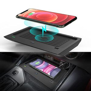 CarQiWireless Wireless Charger for Nissan Altima 2019-2023 2022 2021 L34 Accessories Phone Wireless Charging Pad Mat fit for S/SR/SV/SR VC-Turbo/SL/Platinum/latinum VC-Turbo/Edition One