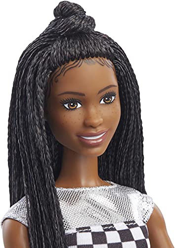 Barbie: Big City, Big Dreams Barbie “Brooklyn” Roberts Doll (11.5-in, Brunette Braided Hair) Wearing Shimmery Top, Skirt & Accessories, Gift for 3 to 7 Year Olds | The Storepaperoomates Retail Market - Fast Affordable Shopping