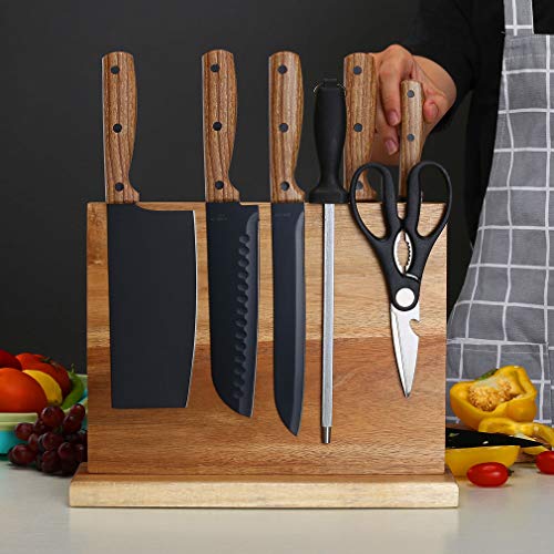Home Kitchen Magnetic Knife Block Holder Rack Magnetic Stands with Strong Enhanced Magnets Multifunctional Storage Knife Holder | The Storepaperoomates Retail Market - Fast Affordable Shopping