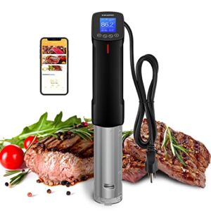 Inkbird Sous Vide Precision Cooker ISV-100W | 1000 Watts WIFI Sous-Vide Cooking Cooker Immersion Circulator | Preset Recipes on APP and Thermal Immersion Sous Vide Machines (American Standard)