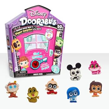 Just Play Disney Doorables Peek Series 7 Featuring Special Edition Color Reveal Characters, Includes 5, 6, or 7 Collectible Mini Figures, Styles May Vary, Kids Toys for Ages 5 Up,Multi-color | The Storepaperoomates Retail Market - Fast Affordable Shopping