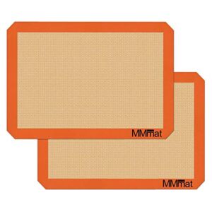 MMmat Silicone Baking Mats – Best German Silicone – Set of 2
