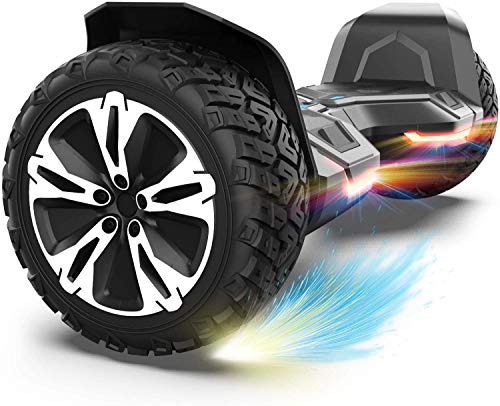 Gyroor Warrior 8.5 inch All Terrain Off Road Hoverboard with Bluetooth Speakers and LED Lights, UL2272 Certified Self Balancing Scooter | The Storepaperoomates Retail Market - Fast Affordable Shopping