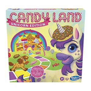 Candy Land Unicorn Edition Board Game, Toddler Games, Unicorn Toys, Perfect Kids Gifts, Kids Board Games, Ages 3 and Up (Amazon Exclusive)