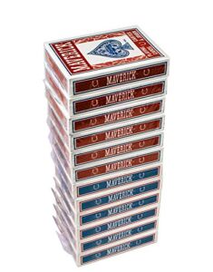 Maverick Playing Cards, Standard Index, 12 Pack