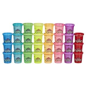 Play-Doh Slime 30 Can Pack – Assorted Rainbow Colors for Ages 3 & Up (Amazon Exclusive)