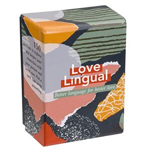 Love Lingual: Card Game – Better Language for Better Love – 150 Conversation Starter Questions for Couples – to Explore & Deepen Connections with Your Partner – Date Night & Relationship Cards