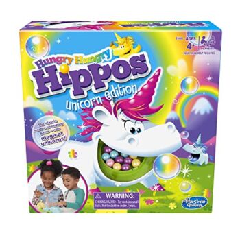 Hasbro Gaming Hungry Hungry Hippos Unicorn Edition Board Game; Pre-School Game for Kids ages 4 and Up; For 2 to 4 Players | The Storepaperoomates Retail Market - Fast Affordable Shopping