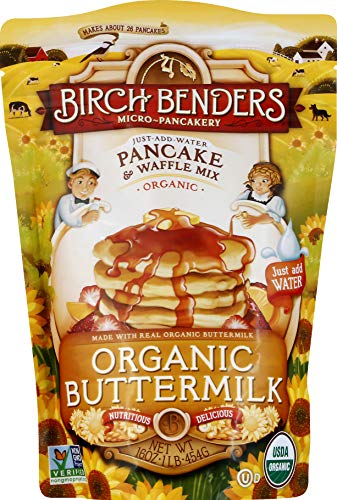 Birch Benders, Pancake Mix Buttermilk Organic, 16 Ounce | The Storepaperoomates Retail Market - Fast Affordable Shopping