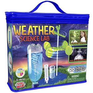Be Amazing! Toys Weather Science Lab – Kids Weather Science Kit with 20 All Season Science Projects – Educational STEM Science Kits for Boys & Girls – Scientific Meteorology Toys for Children Age 8+