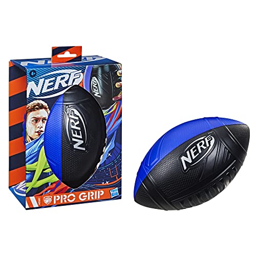 Nerf Pro Grip Football — Classic Foam Ball — Easy to Catch and Throw — Great for Indoor and Outdoor Play — Blue | The Storepaperoomates Retail Market - Fast Affordable Shopping