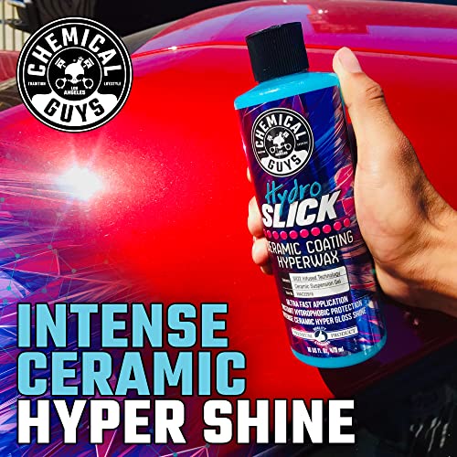 Chemical Guys WAC22916 HydroSlick Intense Gloss Sio2 Ceramic Coating Hyperwax, Hyper Gloss Shine, Safe for Cars, Trucks, SUVs, Motorcycles, RVs & More, 16 fl oz | The Storepaperoomates Retail Market - Fast Affordable Shopping