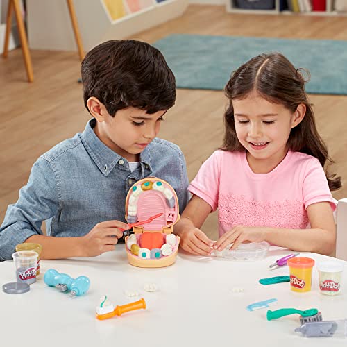 Play-Doh Drill ‘n Fill Dentist Toy for Kids 3 Years and Up with Cavity and Metallic Colored Modeling Compound, 10 Tools, 8 Total Cans, 2 Ounces Each, Non-Toxic, Assorted Colors | The Storepaperoomates Retail Market - Fast Affordable Shopping